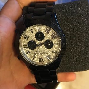 Black Michael Kors watch
